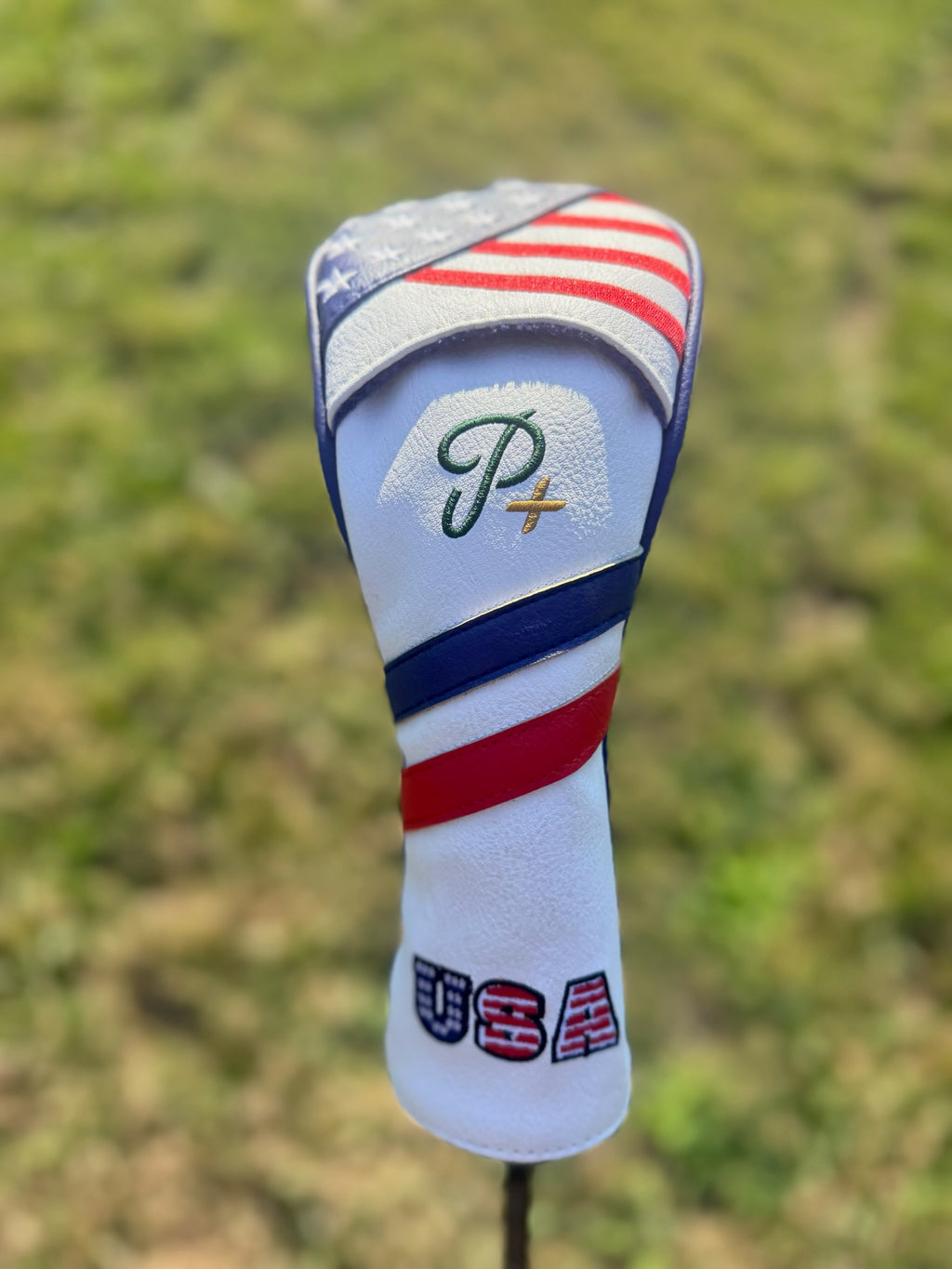 Par+ USA Flag Golf Hybrid Headcover – Patriotic