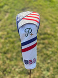 Par+ USA Flag Golf 3-Wood Headcover – Patriotic