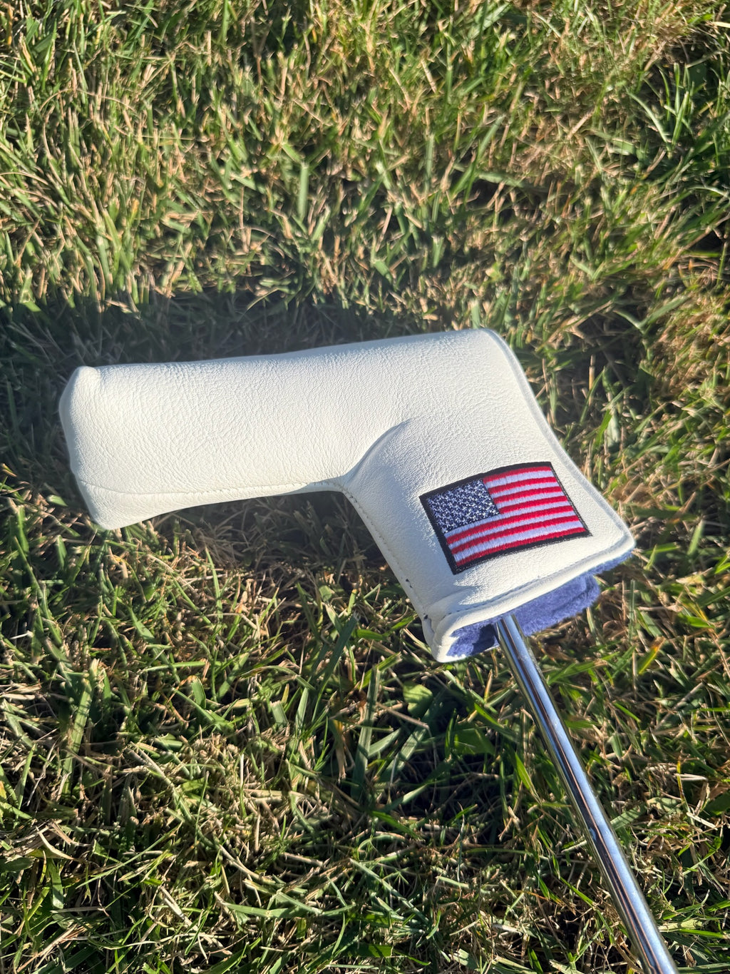 Par+ White USA Blade Putter Cover – Patriotic Edition