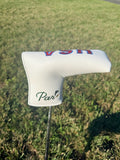 Par+ White USA Blade Putter Cover – Patriotic Edition